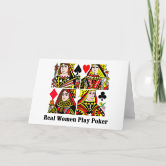 Real Women Play Poker Invitation