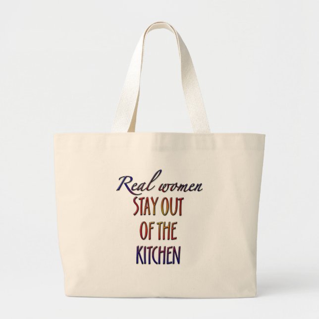 Real Women Tote Bag (Front)