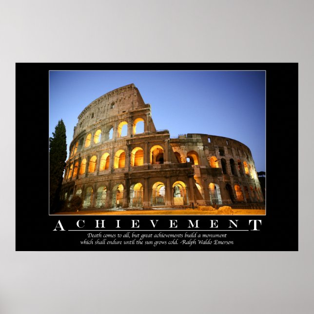 Réalisation - Affiche motivationnelle (Devant)