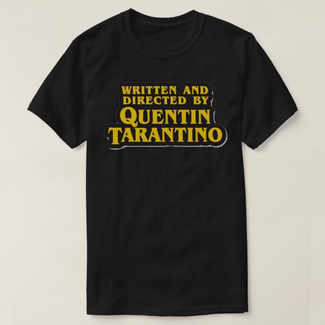 Réalisé Par Tarantino Essential T-Shirt (Design devant)