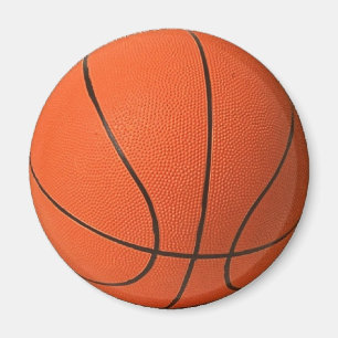 Realistic and cool Basketball Magnet