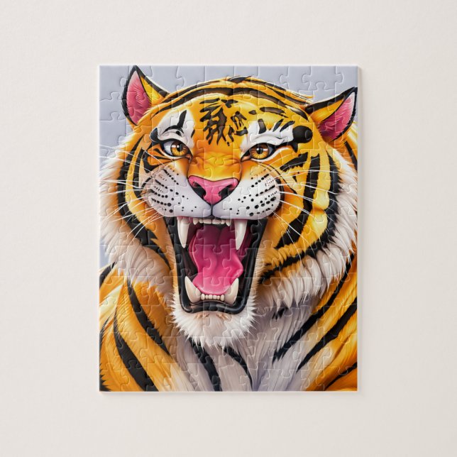 Realistic Animal Art Jigsaw Puzzle (Vertical)