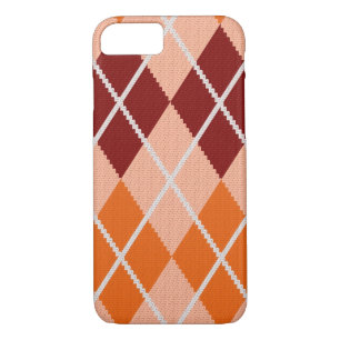 Realistic Argyle Cloth iPhone 8/7 Case