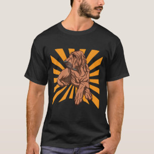 Realistic Bloodhound Dog T-Shirt