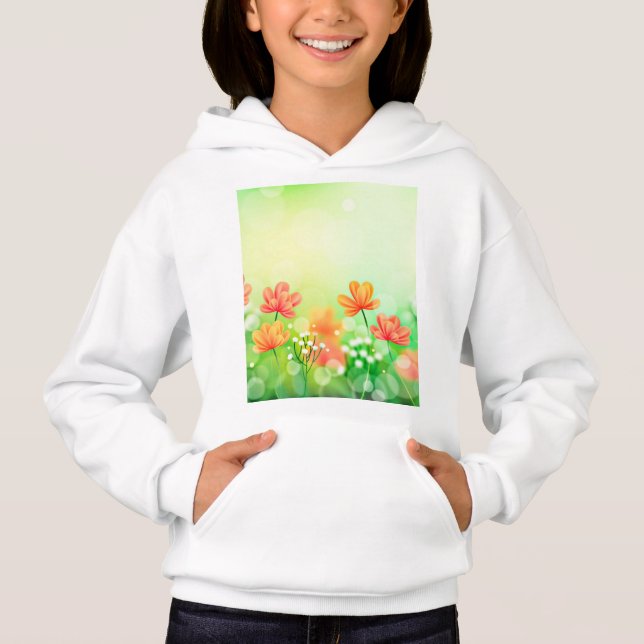 Realistic Blurred Spring Background-2374 (Front)