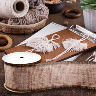  Realistic Burlap Texture Simple Rustic Blush Pink Satin Ribbon