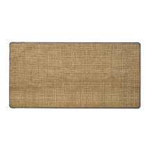   Realistic Burlap Texture Simple Rustic Brown Tan