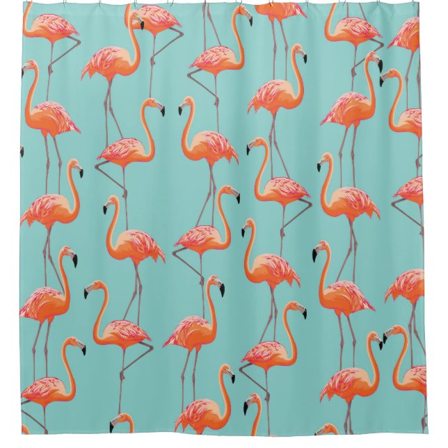 Realistic flamingo: vintage bird pattern (Front)