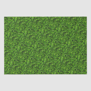   Realistic Grass Photo Texture Funny Bright Green Tissue Paper