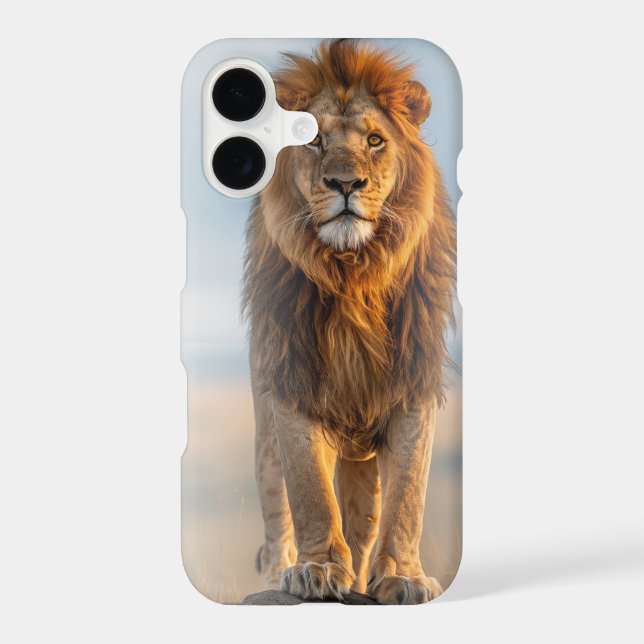 Realistic Lion King Phone Case (Verso)