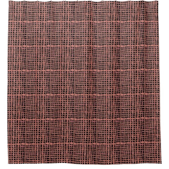 Realistic Looking Graphic Woven Peach Burlap (Front)