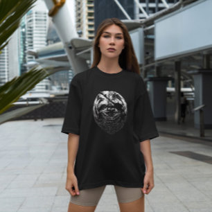 Realistic Sloth With Eye Patch  T-Shirt