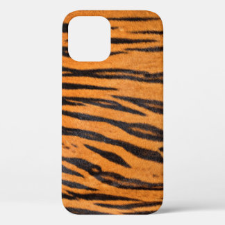 Realistic tiger skin texture. iPhone 12 case