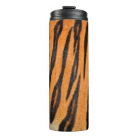 Realistic tiger skin texture.