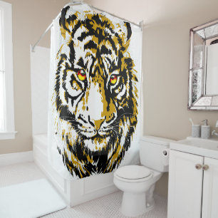 Realistic Tiger - White Tiger Head Drawing