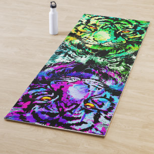 Realistic Tiger Yoga Mat - Wildlife Big Cats 