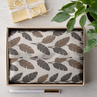 Realistic Tropical Banana Leaves Pattern Wrapping  Tissue Paper
