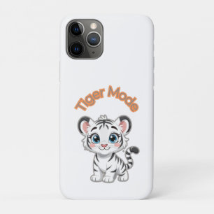 Realistic White Tiger – Photorealistic Wildlife Ar iPhone 11 Pro Case