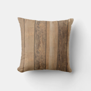 Realistic Wood Flooring Texture Outdoor Pillow