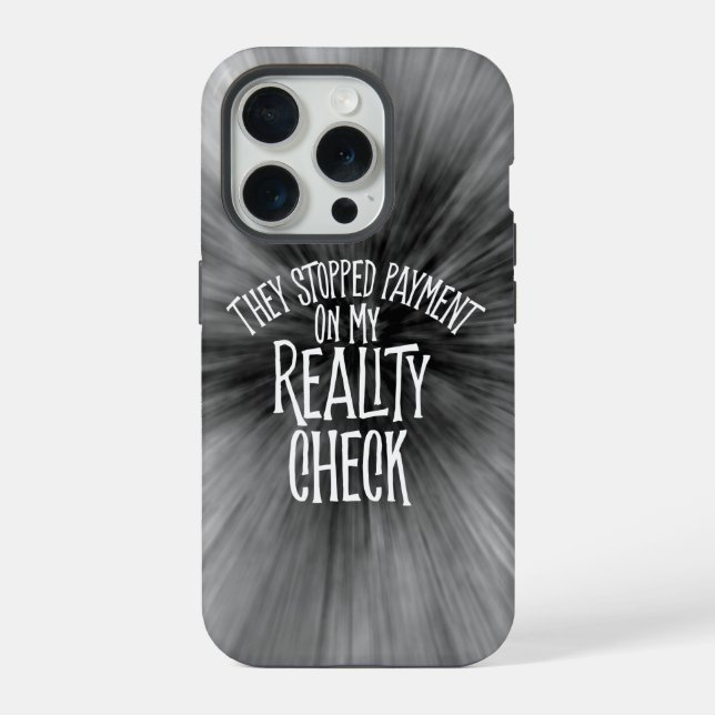 Reality Check Case-Mate iPhone Case (Back)