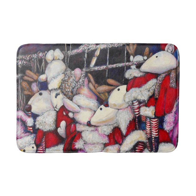 Reality on Vacation Bath Mat (Front)