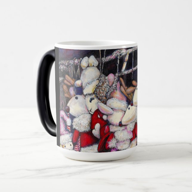 Reality on Vacation Magic Mug (Front Left)