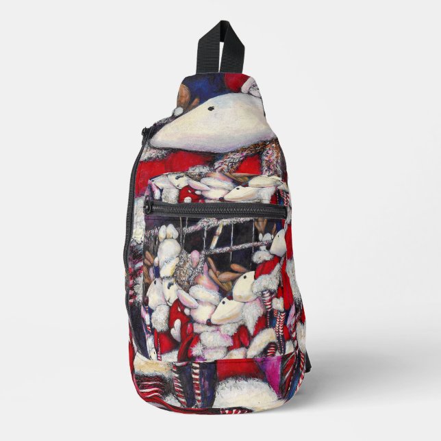 Reality on Vacation Sling Bag (Front)