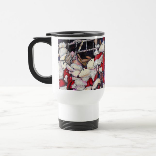 Reality on Vacation Travel Mug (Left)