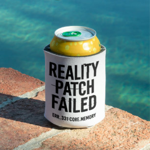 Reality Patch Failed - Glitched Typography Can Cooler
