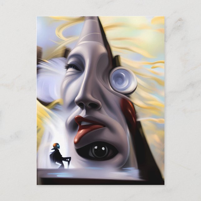 Reality's Side Effects - Ken Gauge Art Postcard (Front)