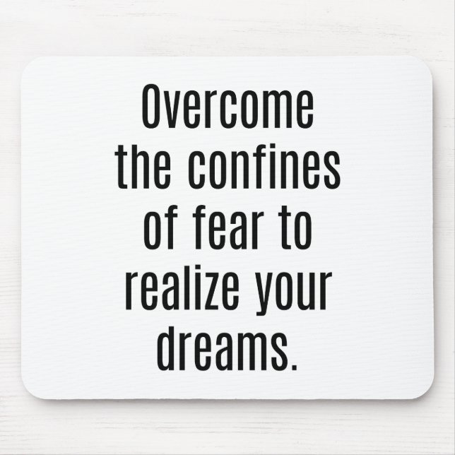 Realize Your Dreams Mouse Pad (Front)