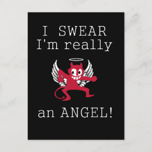 Really an Angel postcard, customize Postcard