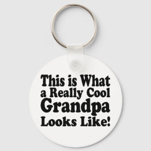 Really Cool Grandpa Keychain