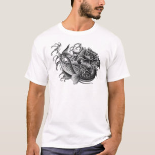 Really cool Japanese koi fish design T-Shirt