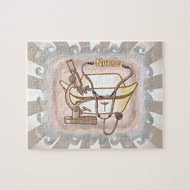 Really cool nurse  jigsaw puzzle (Horizontal)