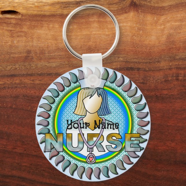 Really Cool Nurse Keychain (Front)
