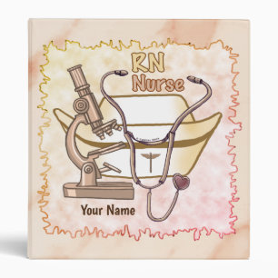Really cool RN Nurse 3 Ring Binder