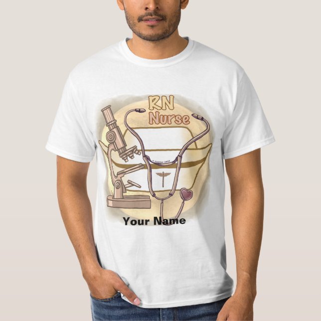 Really cool RN Nurse T-Shirt (Front)
