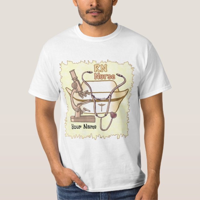 Really cool RN Nurse T-Shirt (Front)
