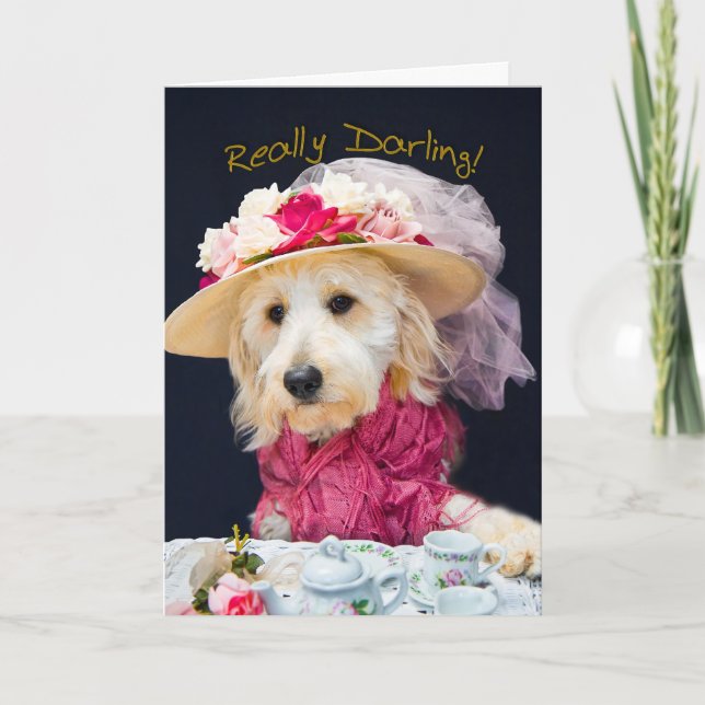 REALLY DARLING - Greeting Card -Kati's Collection (Front)