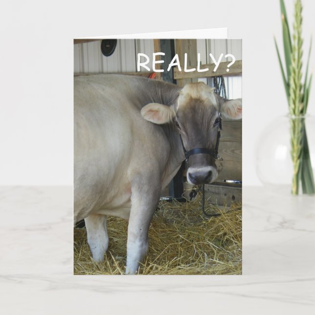 REALLY? GET WELL SOOOOOOOON! CARD (Front)