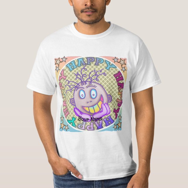 Really Happy Face T-Shirt (Front)