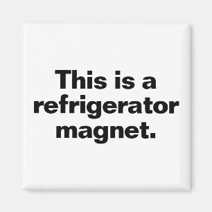 Really Helpful Self-Explanatory Magnet