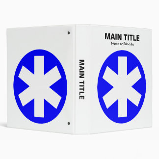 Really Important Asterisk - Blue Binder