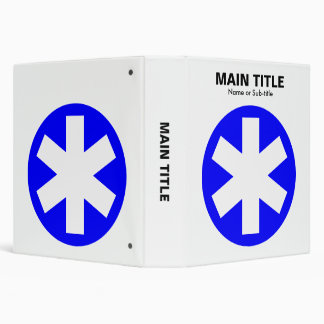 Really Important Asterisk - Blue Binder