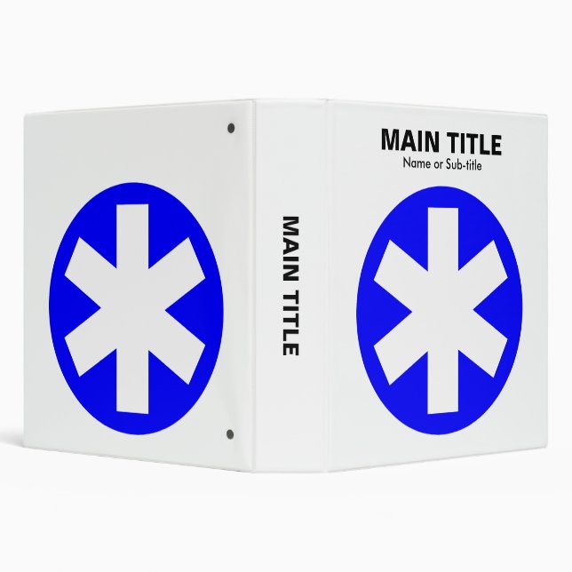 Really Important Asterisk - Blue Binder (Background)