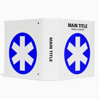 Really Important Asterisk - Blue Binder