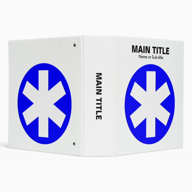 Really Important Asterisk - Blue Binder (Background)