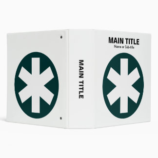 Really Important Asterisk - Dark Green Binder