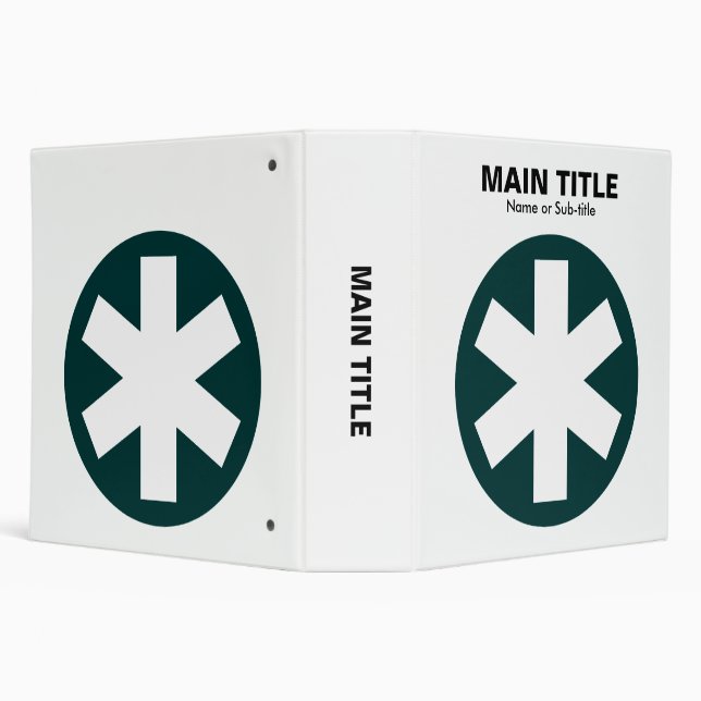 Really Important Asterisk - Dark Green Binder (Background)